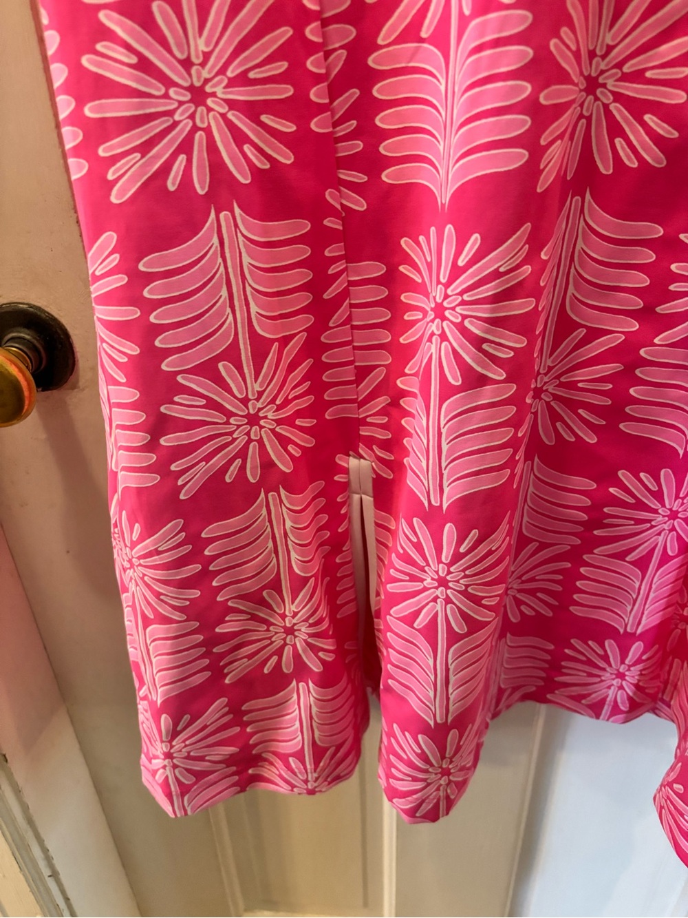 Sailor Sailor Sleeveless Pink/White Floral shift dress size XL new without tags - Picture 4 of 7